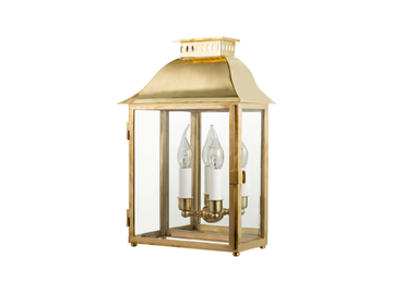 TIMELESS EDEN 321 - Brass and glass wall lamp by Il Bronzetto - view 2